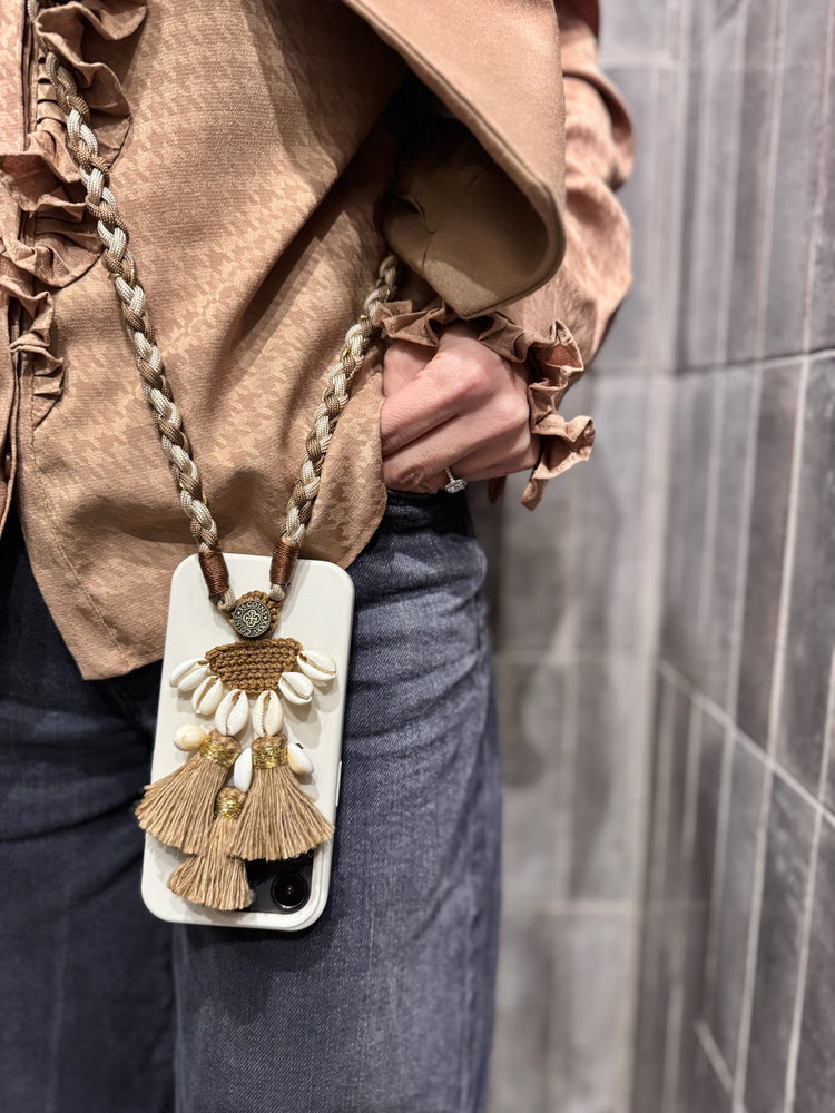 "TUMI" SASH | OATMEAL CASE